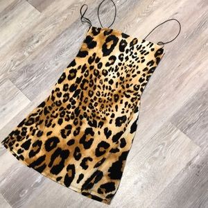 Mini Forever 21 Cheetah Print Dress